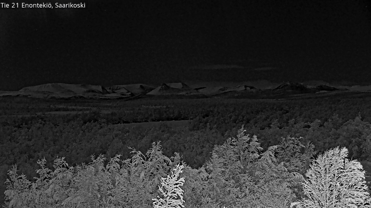 Kelikamerat Kuva Tie 21 Enontekiö, Saarikoski, Enontekiö, Lappi