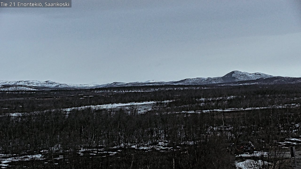 Kelikamerat Kuva Tie 21 Enontekiö, Saarikoski, Enontekiö, Lappi