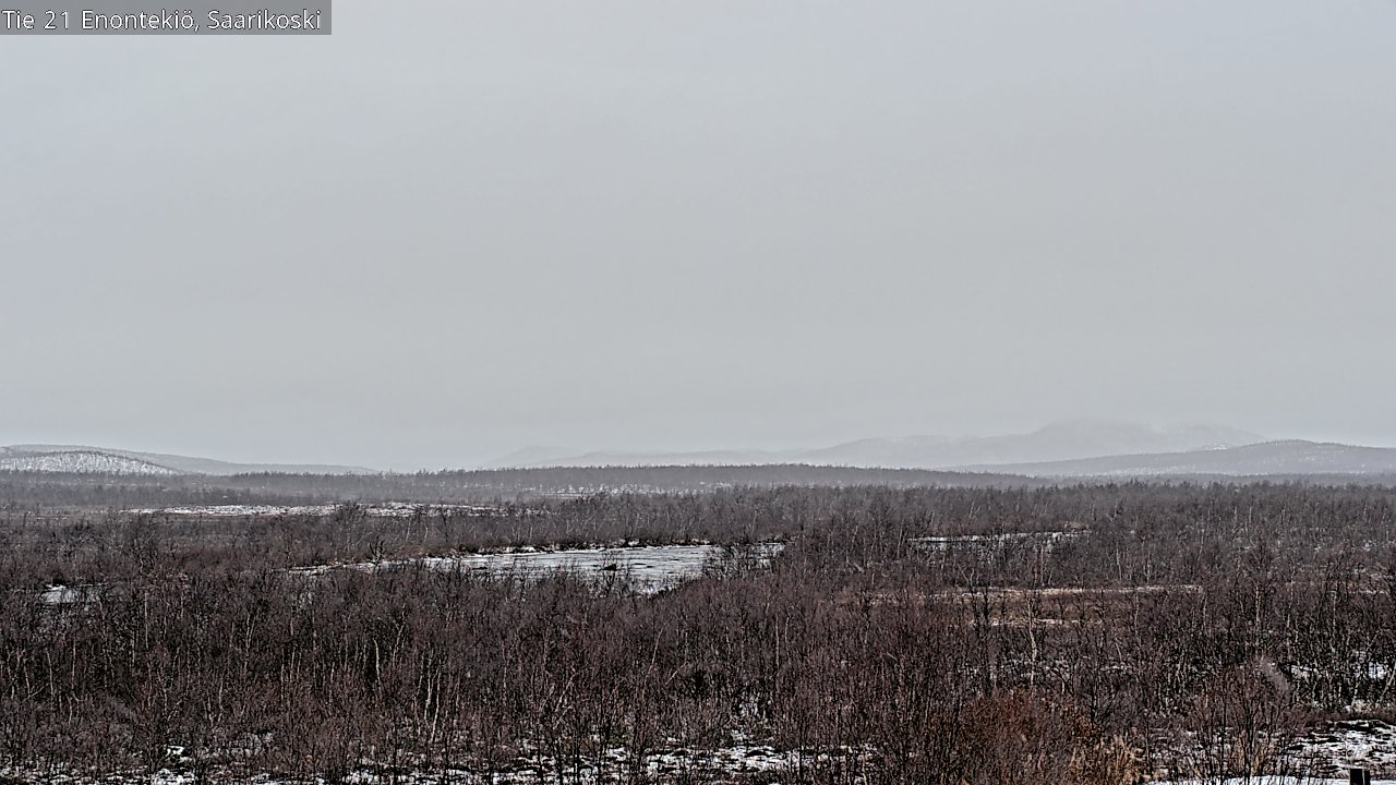 Kelikamerat Kuva Tie 21 Enontekiö, Saarikoski, Enontekiö, Lappi