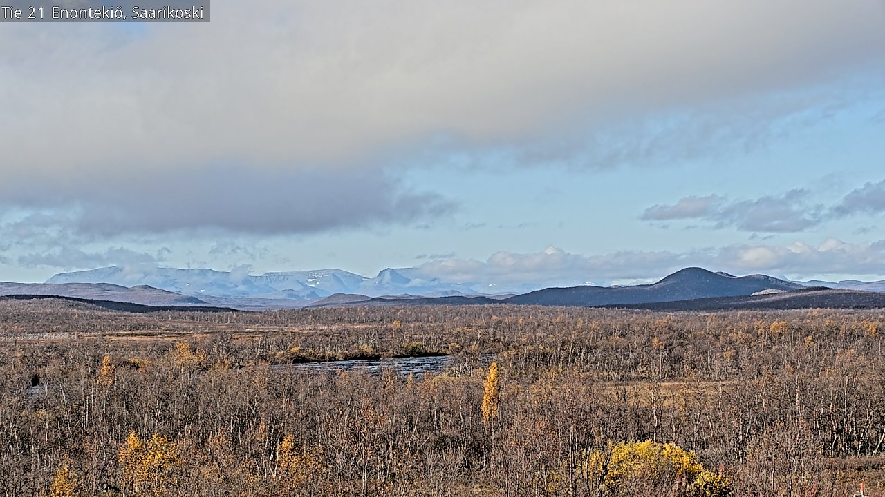 Kelikamerat Kuva Tie 21 Enontekiö, Saarikoski, Enontekiö, Lappi