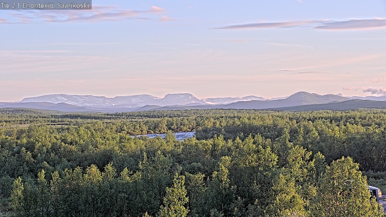 Kelikamerat Kuva Tie 21 Enontekiö, Saarikoski, Enontekiö, Lappi