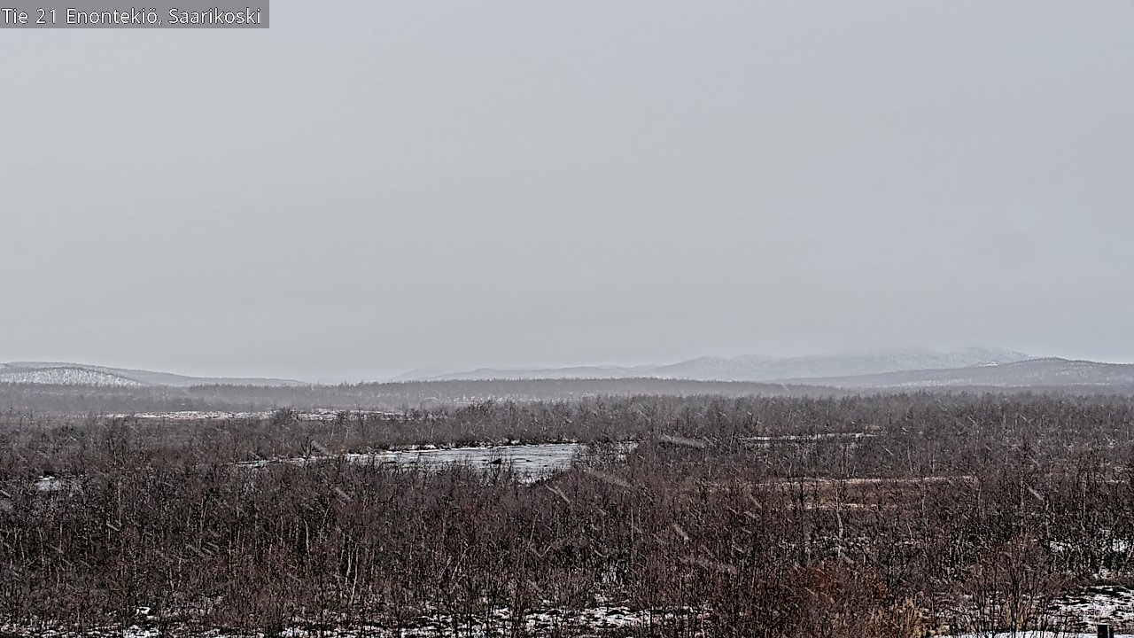 Kelikamerat Kuva Tie 21 Enontekiö, Saarikoski, Enontekiö, Lappi