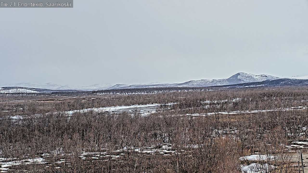 Kelikamerat Kuva Tie 21 Enontekiö, Saarikoski, Enontekiö, Lappi