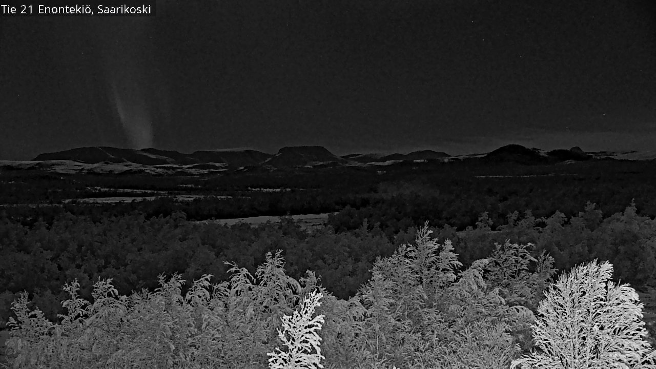 Kelikamerat Kuva Tie 21 Enontekiö, Saarikoski, Enontekiö, Lappi