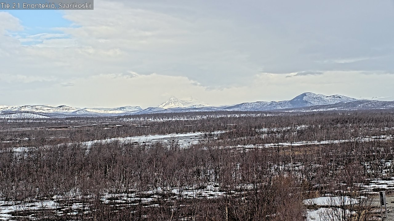 Kelikamerat Kuva Tie 21 Enontekiö, Saarikoski, Enontekiö, Lappi