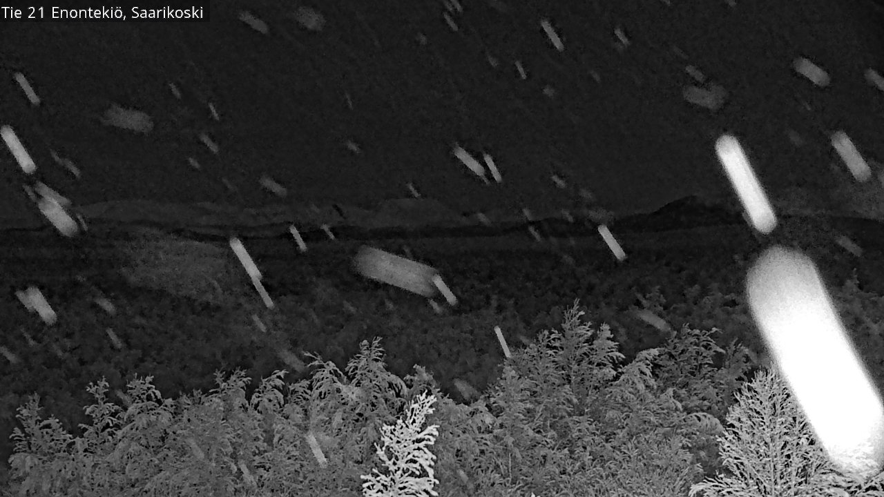 Kelikamerat Kuva Tie 21 Enontekiö, Saarikoski, Enontekiö, Lappi