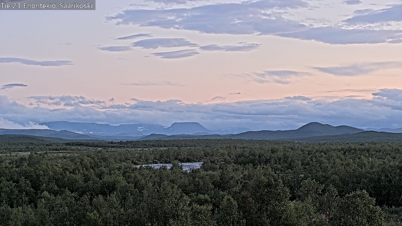 Kelikamerat Kuva Tie 21 Enontekiö, Saarikoski, Enontekiö, Lappi