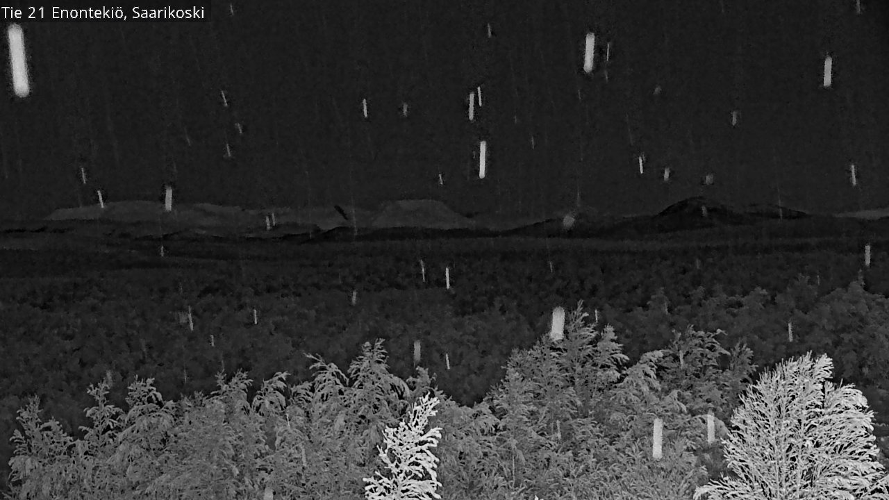 Kelikamerat Kuva Tie 21 Enontekiö, Saarikoski, Enontekiö, Lappi