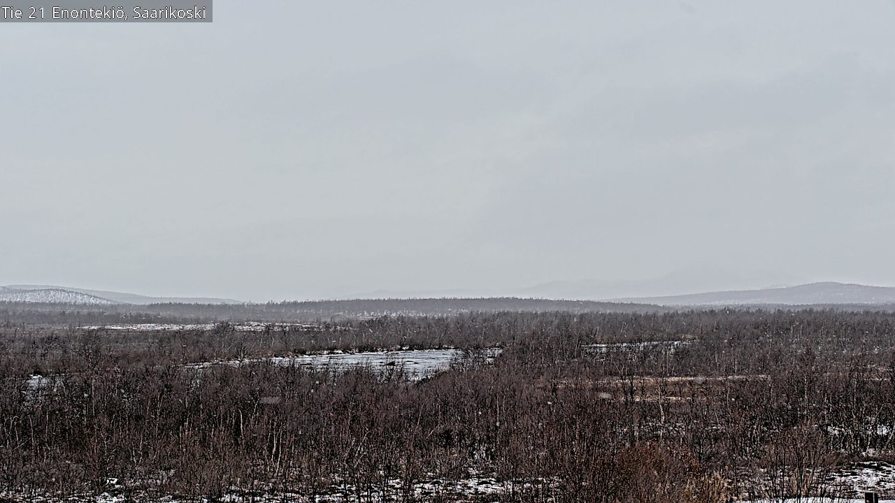 Kelikamerat Kuva Tie 21 Enontekiö, Saarikoski, Enontekiö, Lappi