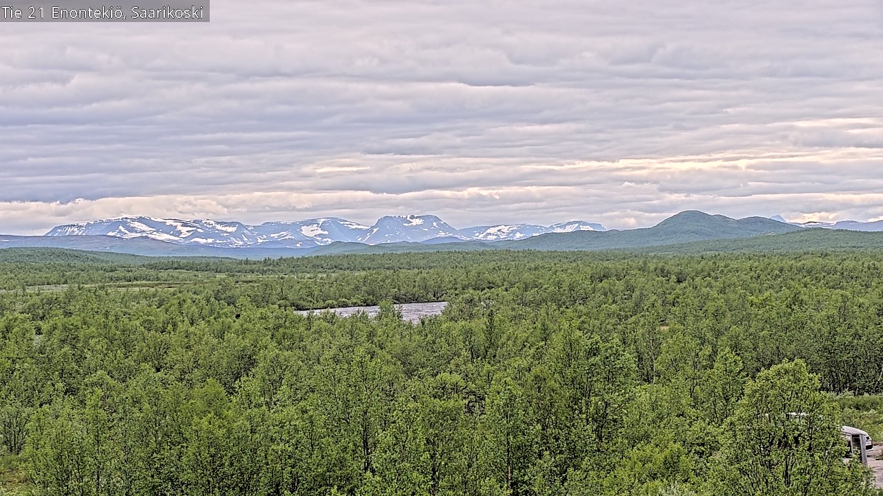 Kelikamerat Kuva Tie 21 Enontekiö, Saarikoski, Enontekiö, Lappi