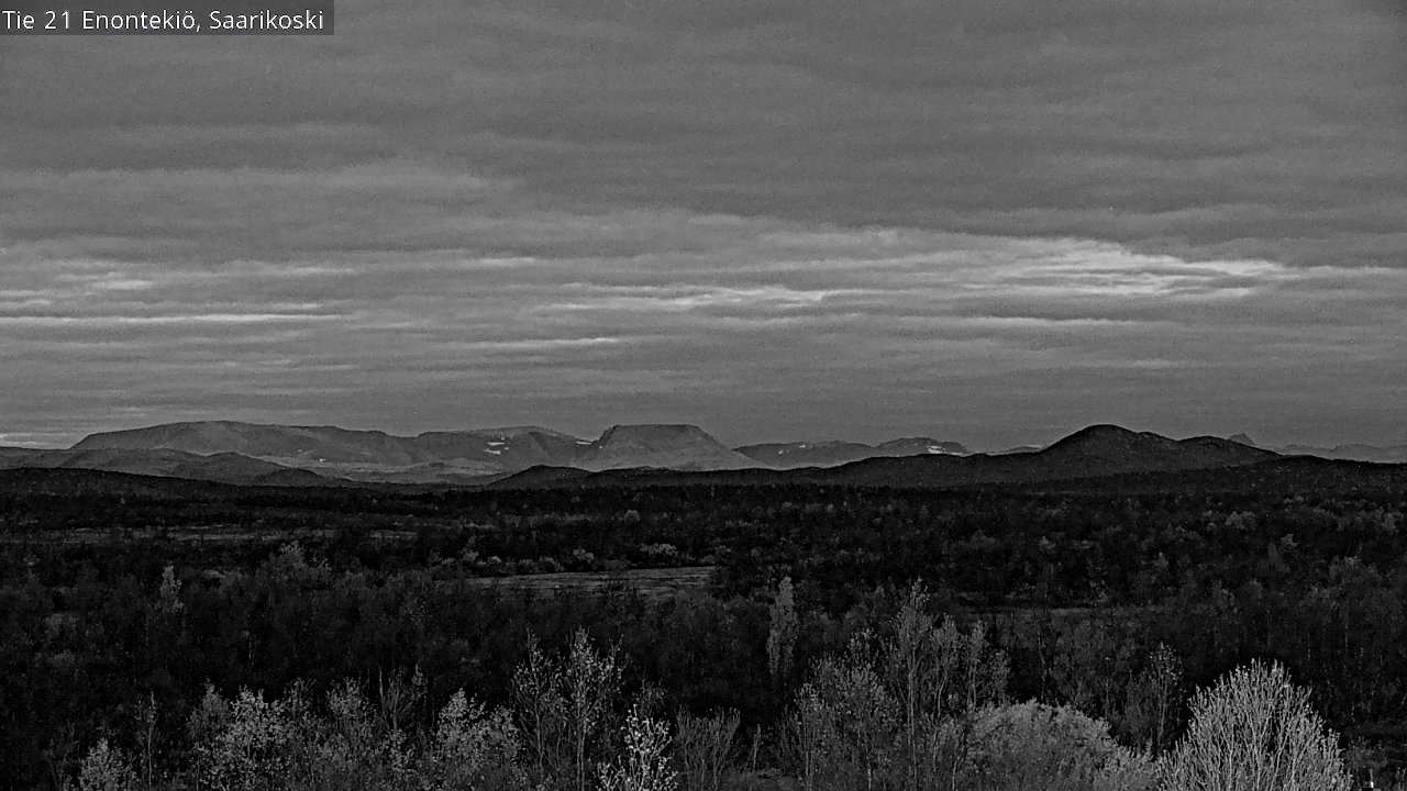 Kelikamerat Kuva Tie 21 Enontekiö, Saarikoski, Enontekiö, Lappi