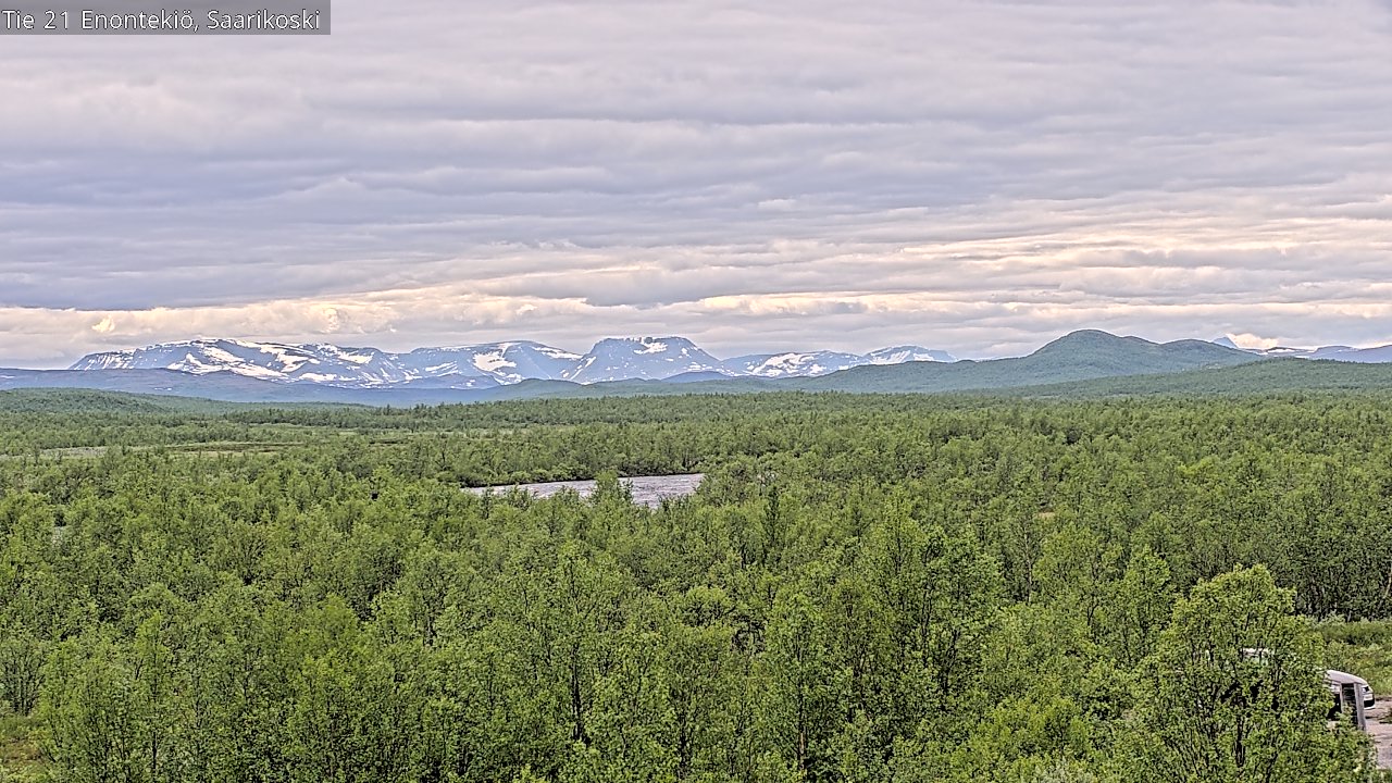 Kelikamerat Kuva Tie 21 Enontekiö, Saarikoski, Enontekiö, Lappi