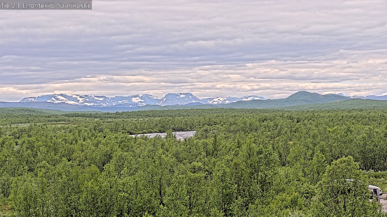 Kelikamerat Kuva Tie 21 Enontekiö, Saarikoski, Enontekiö, Lappi