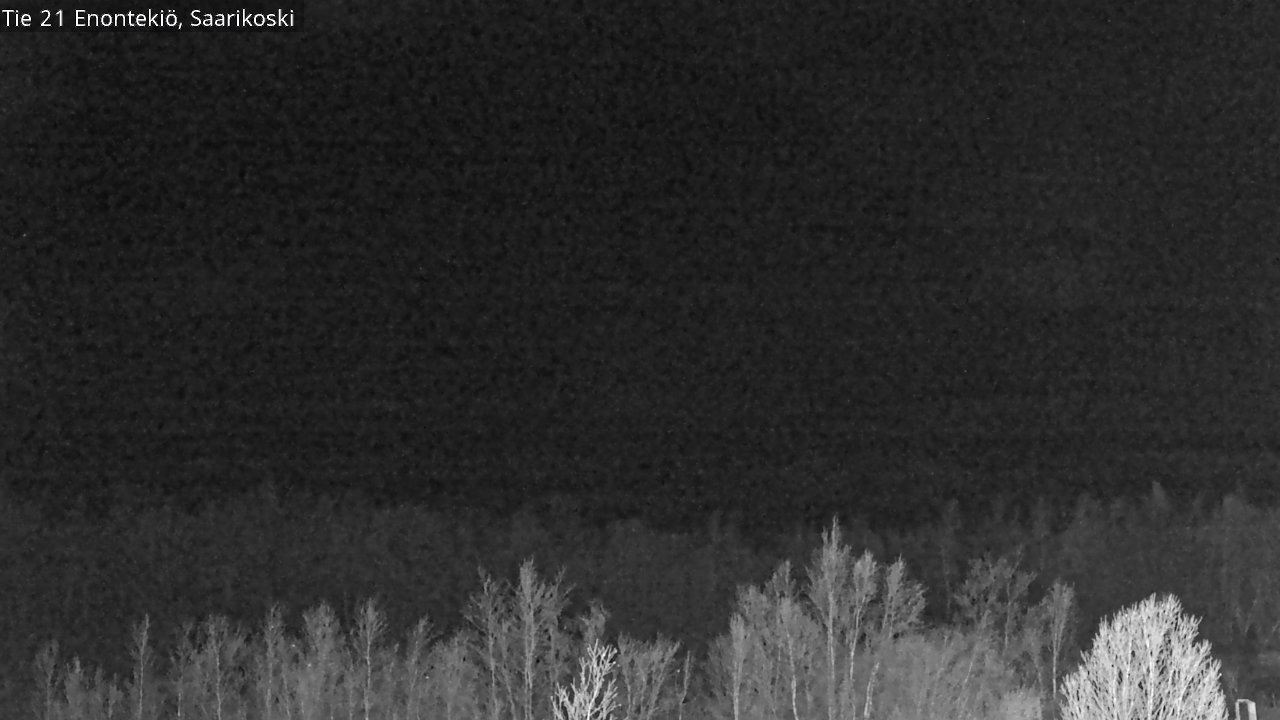 Weather Camera Image Väg 21 Enontekis, Saarikoski, Enontekiö, Lappi