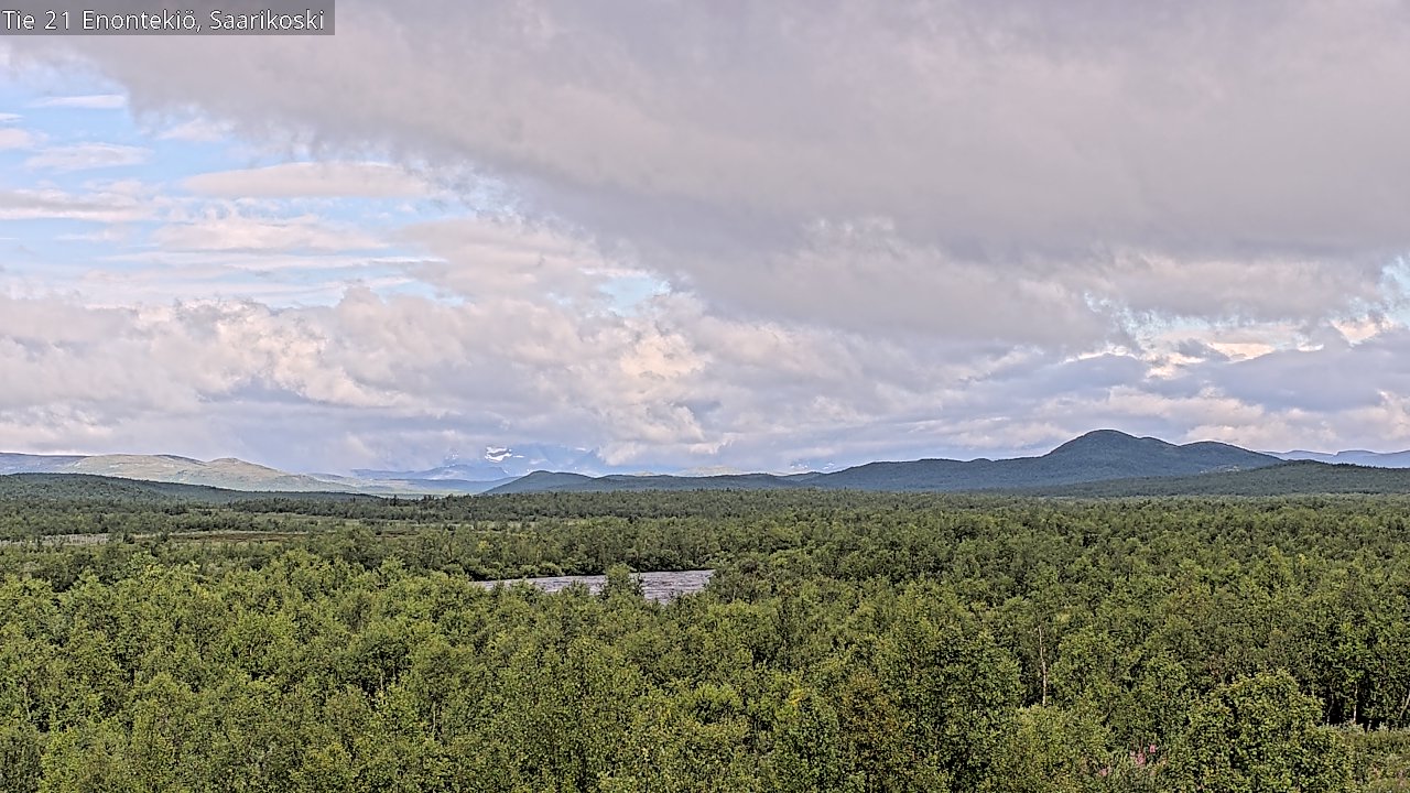 Kelikamerat Kuva Tie 21 Enontekiö, Saarikoski, Enontekiö, Lappi