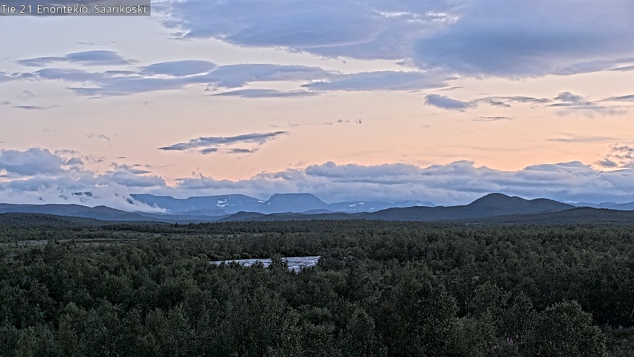 Kelikamerat Kuva Tie 21 Enontekiö, Saarikoski, Enontekiö, Lappi