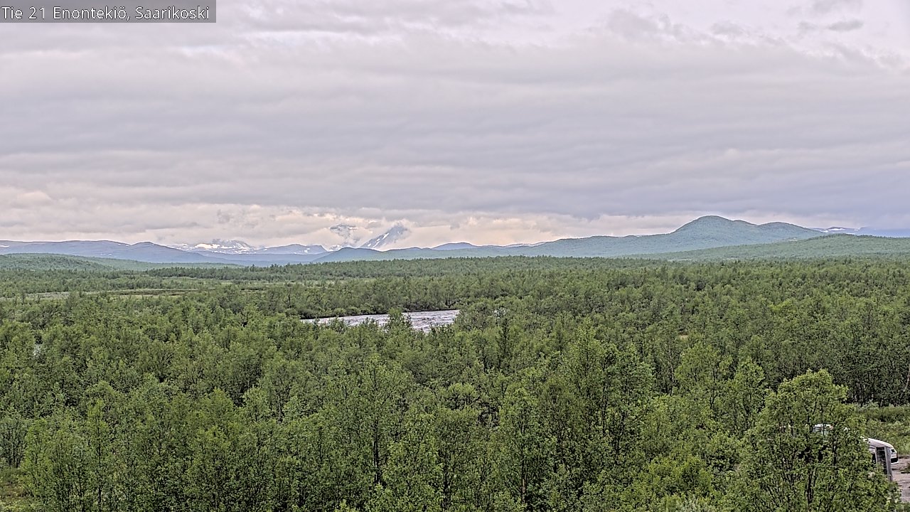 Kelikamerat Kuva Tie 21 Enontekiö, Saarikoski, Enontekiö, Lappi