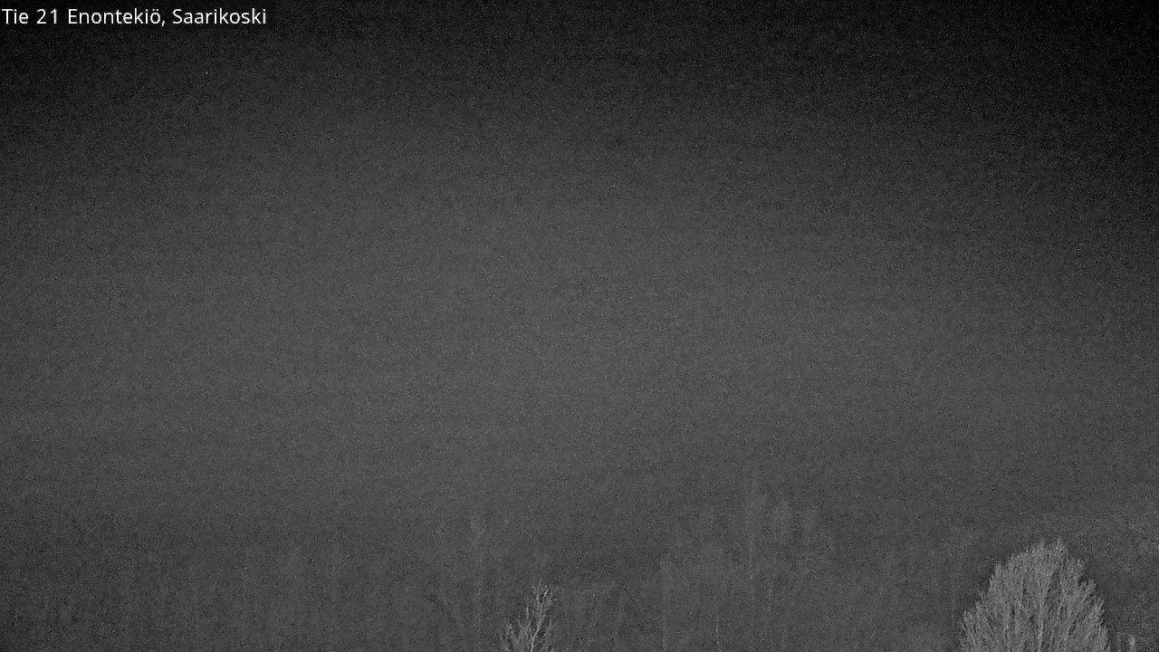 Weather Camera Image Väg 21 Enontekis, Saarikoski, Enontekiö, Lappi