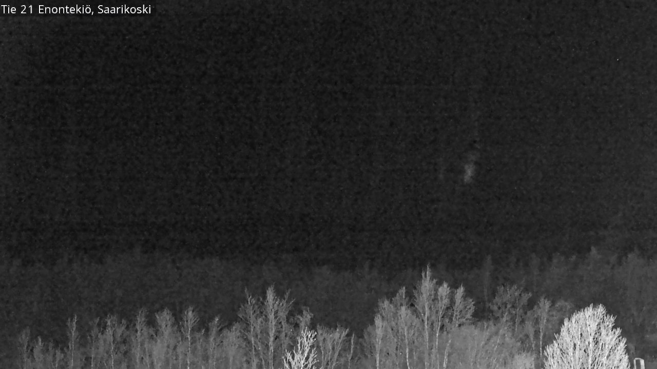 Weather Camera Image Väg 21 Enontekis, Saarikoski, Enontekiö, Lappi