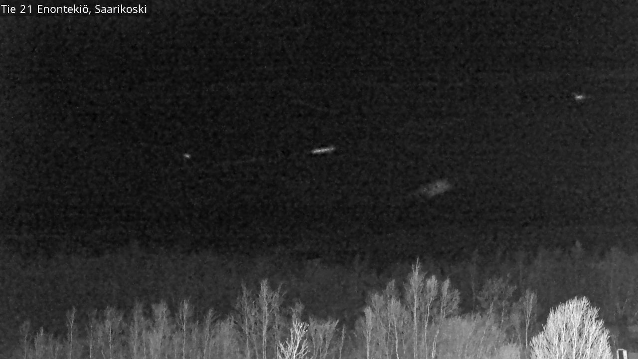 Weather Camera Image Väg 21 Enontekis, Saarikoski, Enontekiö, Lappi