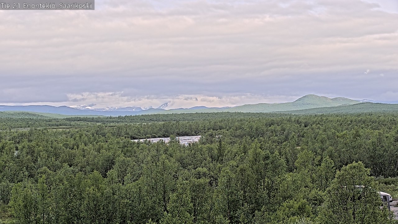 Kelikamerat Kuva Tie 21 Enontekiö, Saarikoski, Enontekiö, Lappi