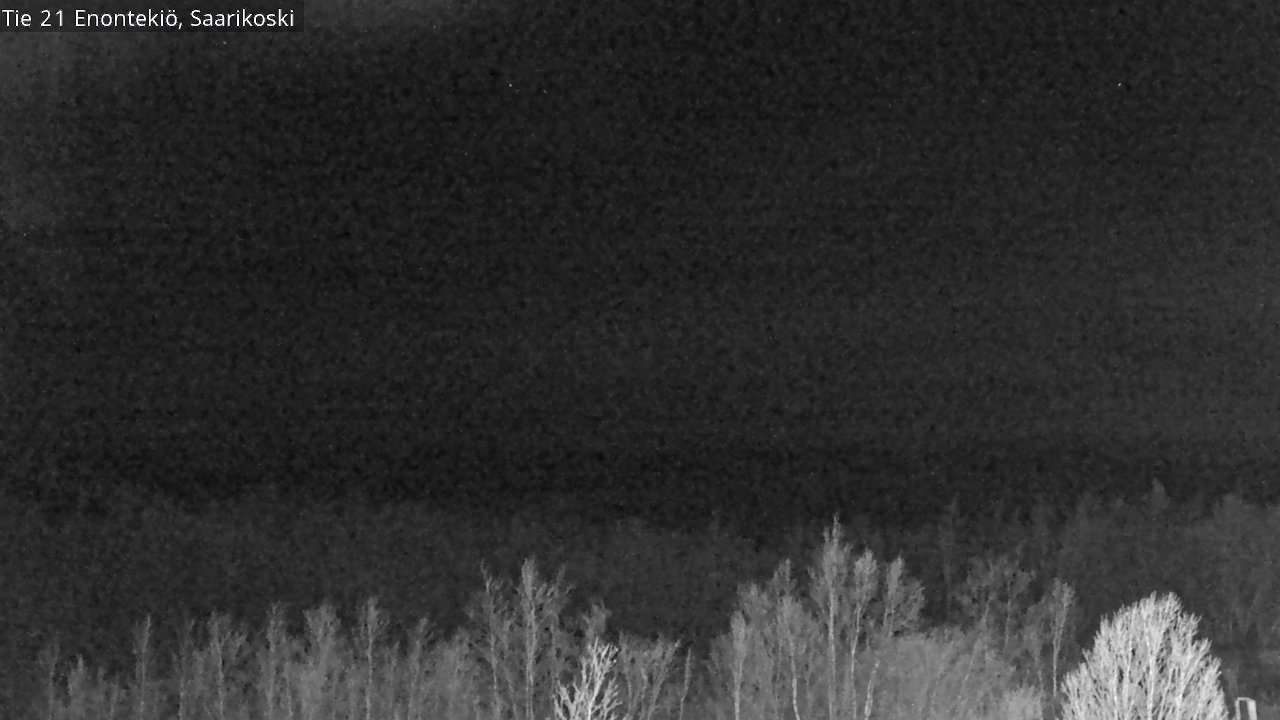 Weather Camera Image Väg 21 Enontekis, Saarikoski, Enontekiö, Lappi