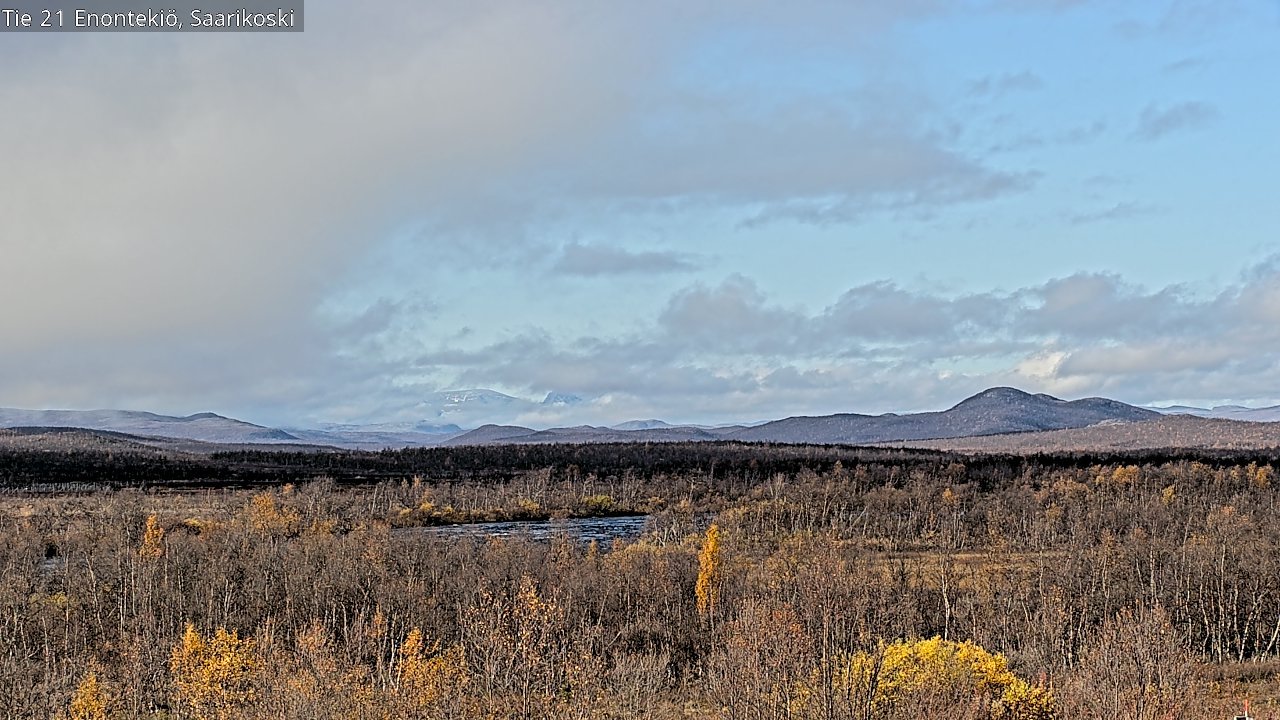 Kelikamerat Kuva Tie 21 Enontekiö, Saarikoski, Enontekiö, Lappi