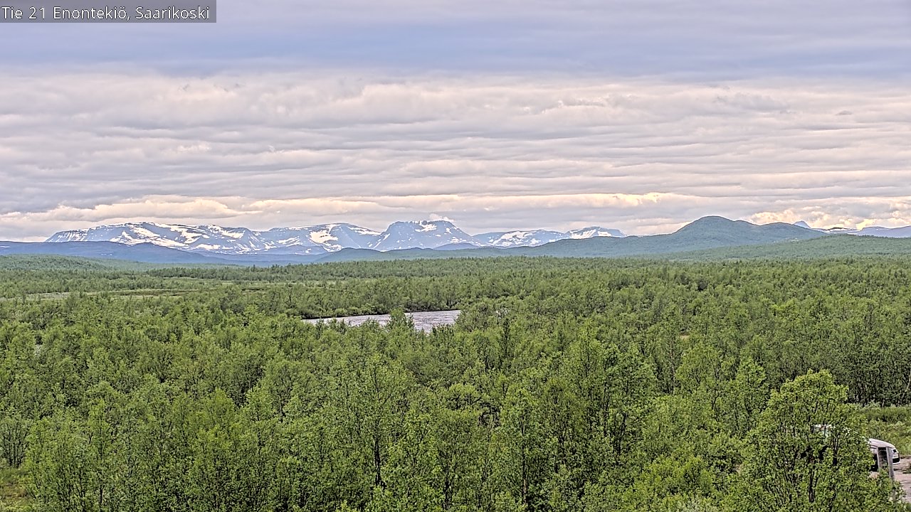 Kelikamerat Kuva Tie 21 Enontekiö, Saarikoski, Enontekiö, Lappi