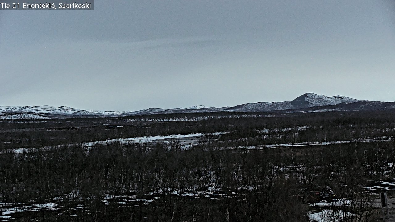 Kelikamerat Kuva Tie 21 Enontekiö, Saarikoski, Enontekiö, Lappi