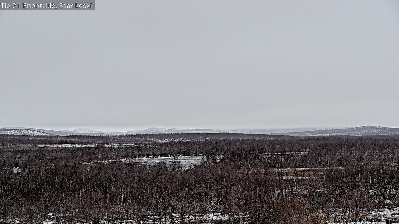 Kelikamerat Kuva Tie 21 Enontekiö, Saarikoski, Enontekiö, Lappi