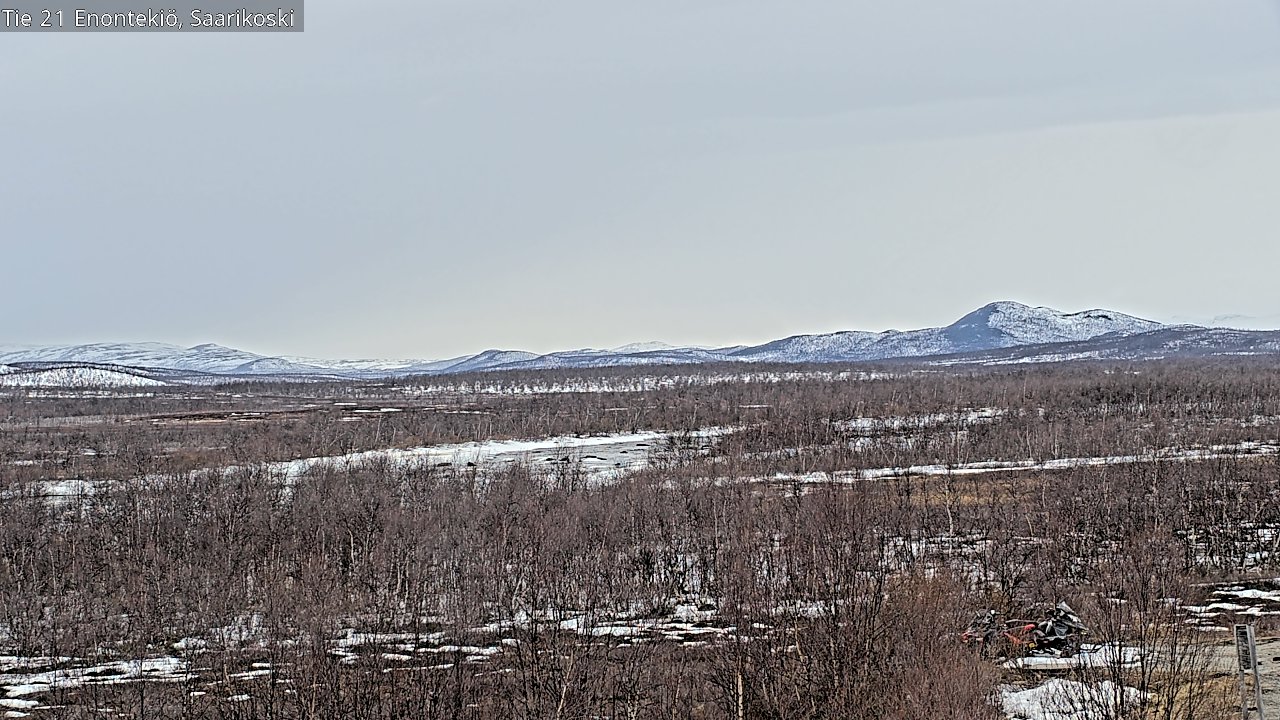 Kelikamerat Kuva Tie 21 Enontekiö, Saarikoski, Enontekiö, Lappi