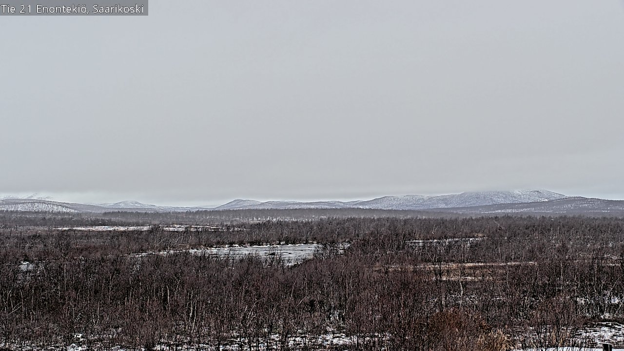 Kelikamerat Kuva Tie 21 Enontekiö, Saarikoski, Enontekiö, Lappi