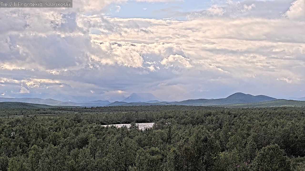 Kelikamerat Kuva Tie 21 Enontekiö, Saarikoski, Enontekiö, Lappi