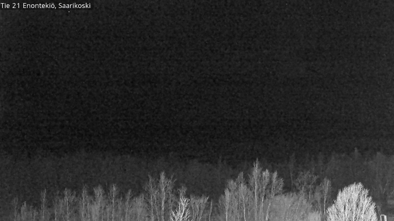 Weather Camera Image Väg 21 Enontekis, Saarikoski, Enontekiö, Lappi