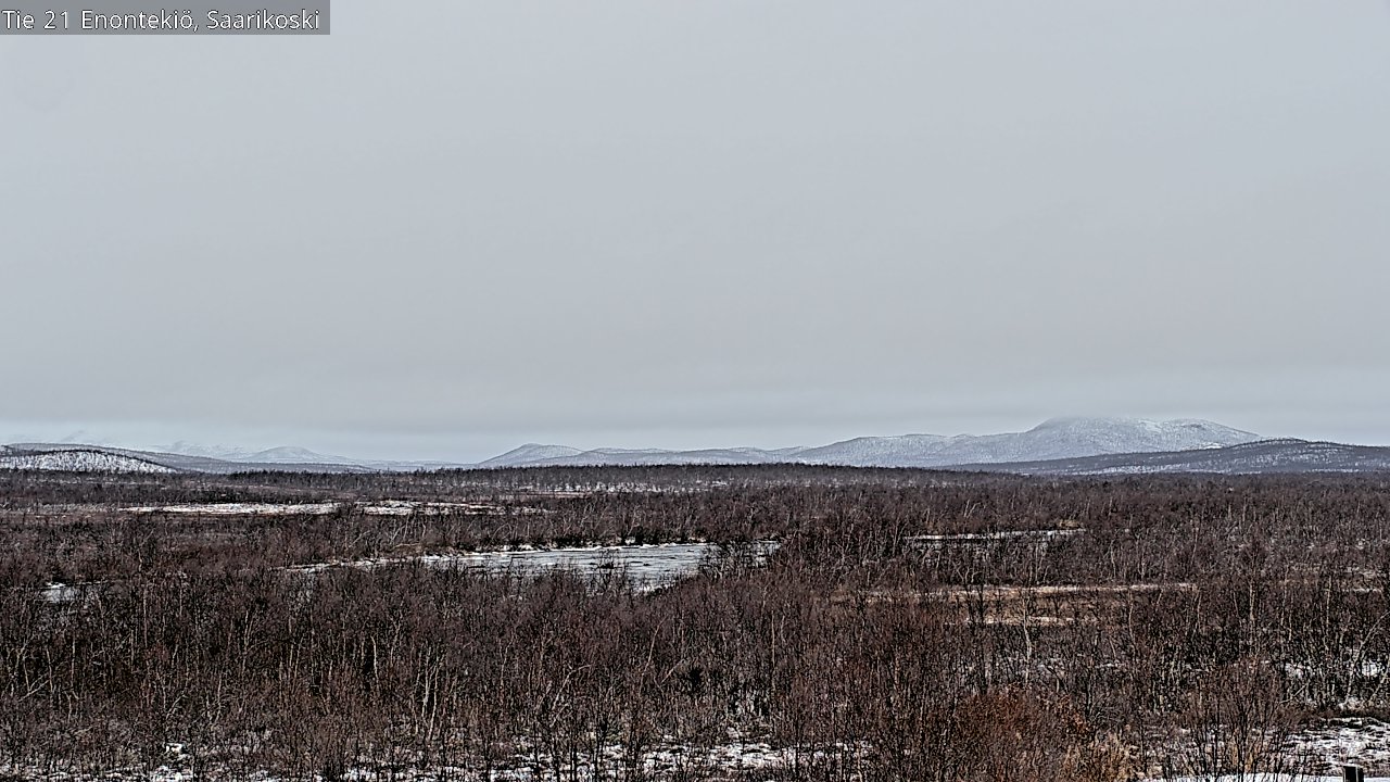 Kelikamerat Kuva Tie 21 Enontekiö, Saarikoski, Enontekiö, Lappi