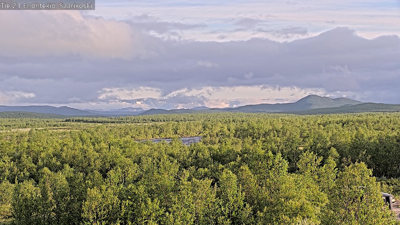 Kelikamerat Kuva Tie 21 Enontekiö, Saarikoski, Enontekiö, Lappi
