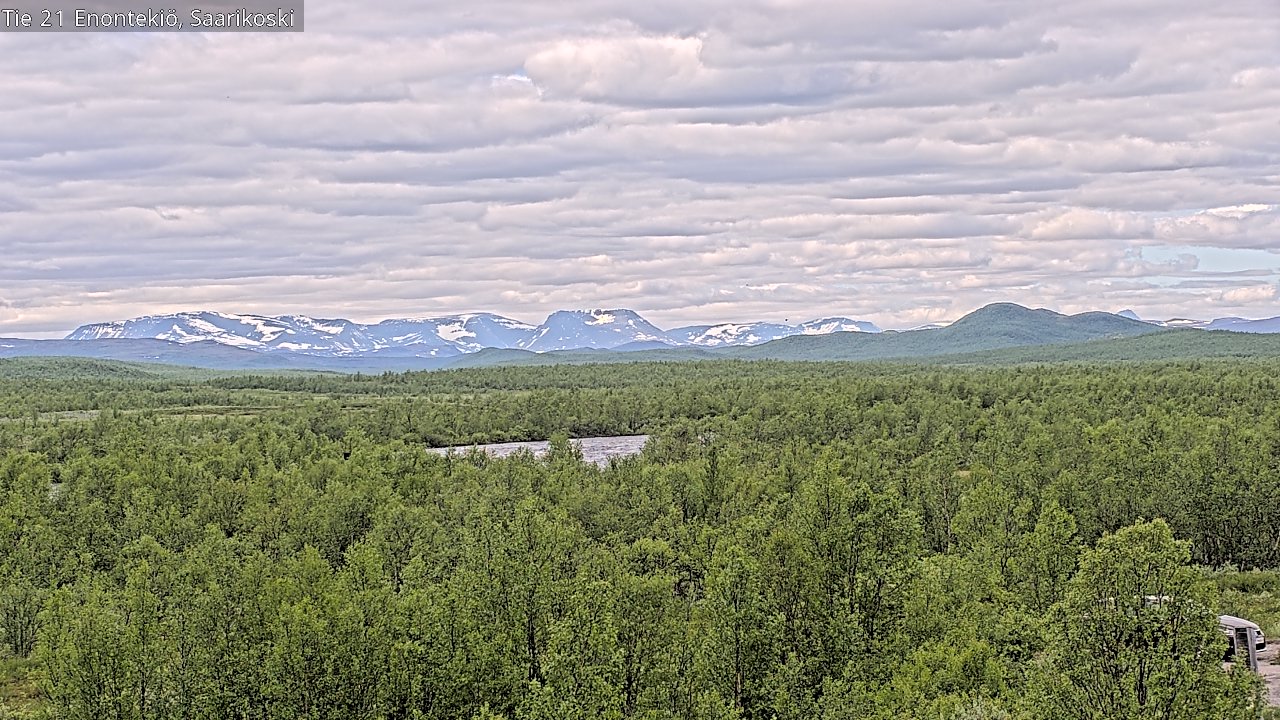 Kelikamerat Kuva Tie 21 Enontekiö, Saarikoski, Enontekiö, Lappi