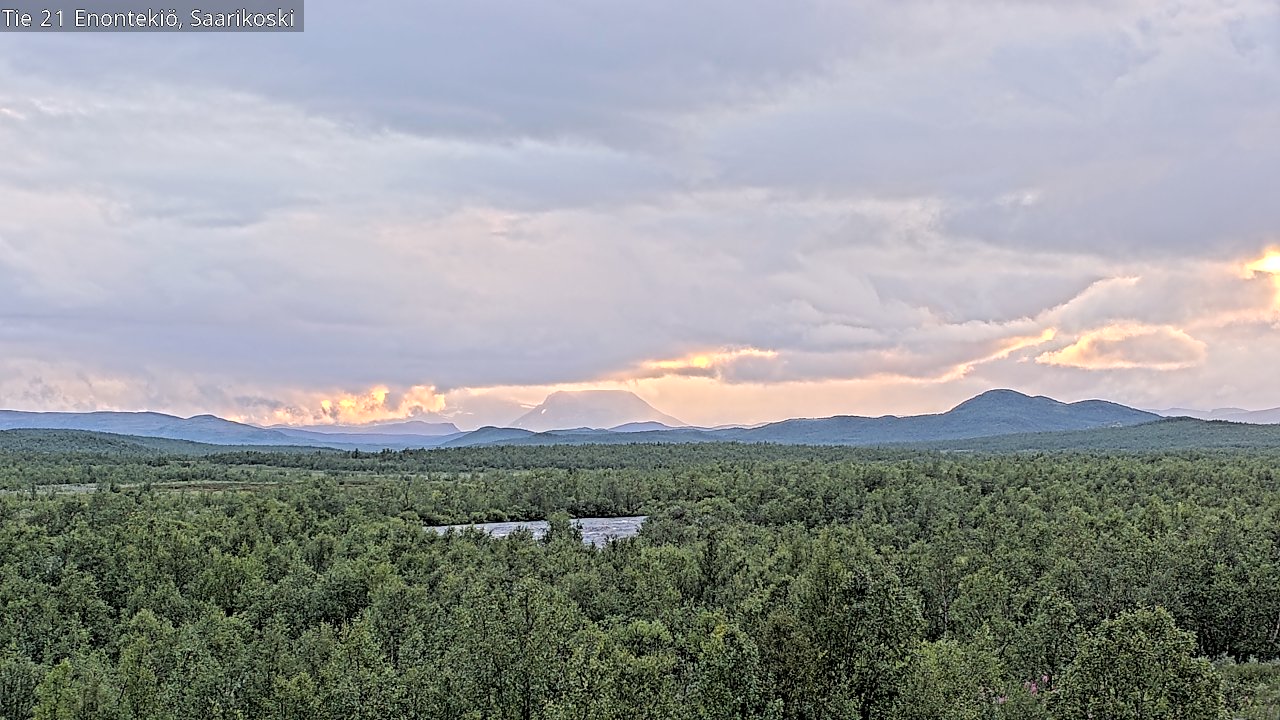 Kelikamerat Kuva Tie 21 Enontekiö, Saarikoski, Enontekiö, Lappi