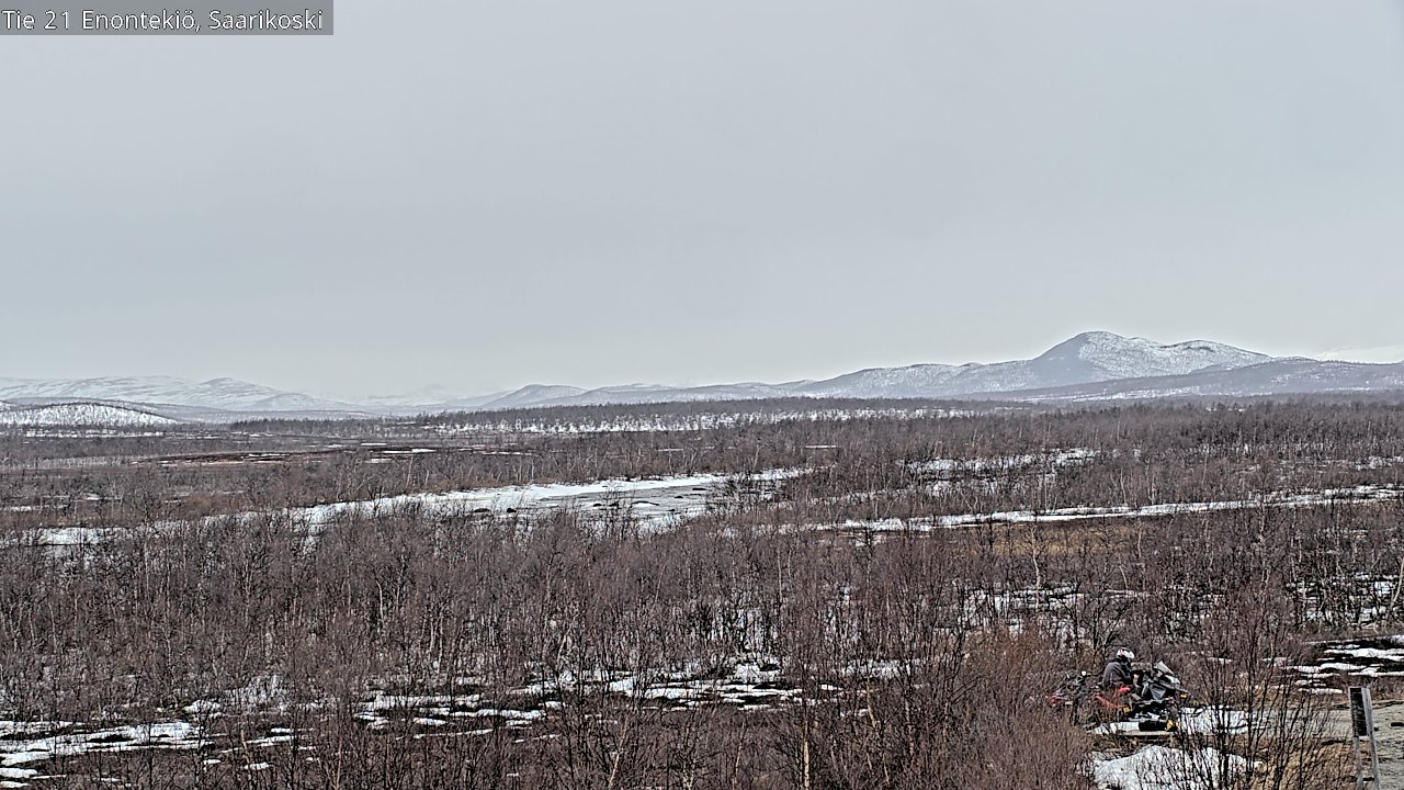 Kelikamerat Kuva Tie 21 Enontekiö, Saarikoski, Enontekiö, Lappi