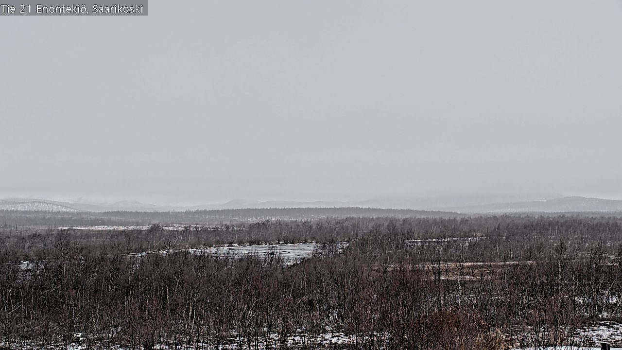 Kelikamerat Kuva Tie 21 Enontekiö, Saarikoski, Enontekiö, Lappi