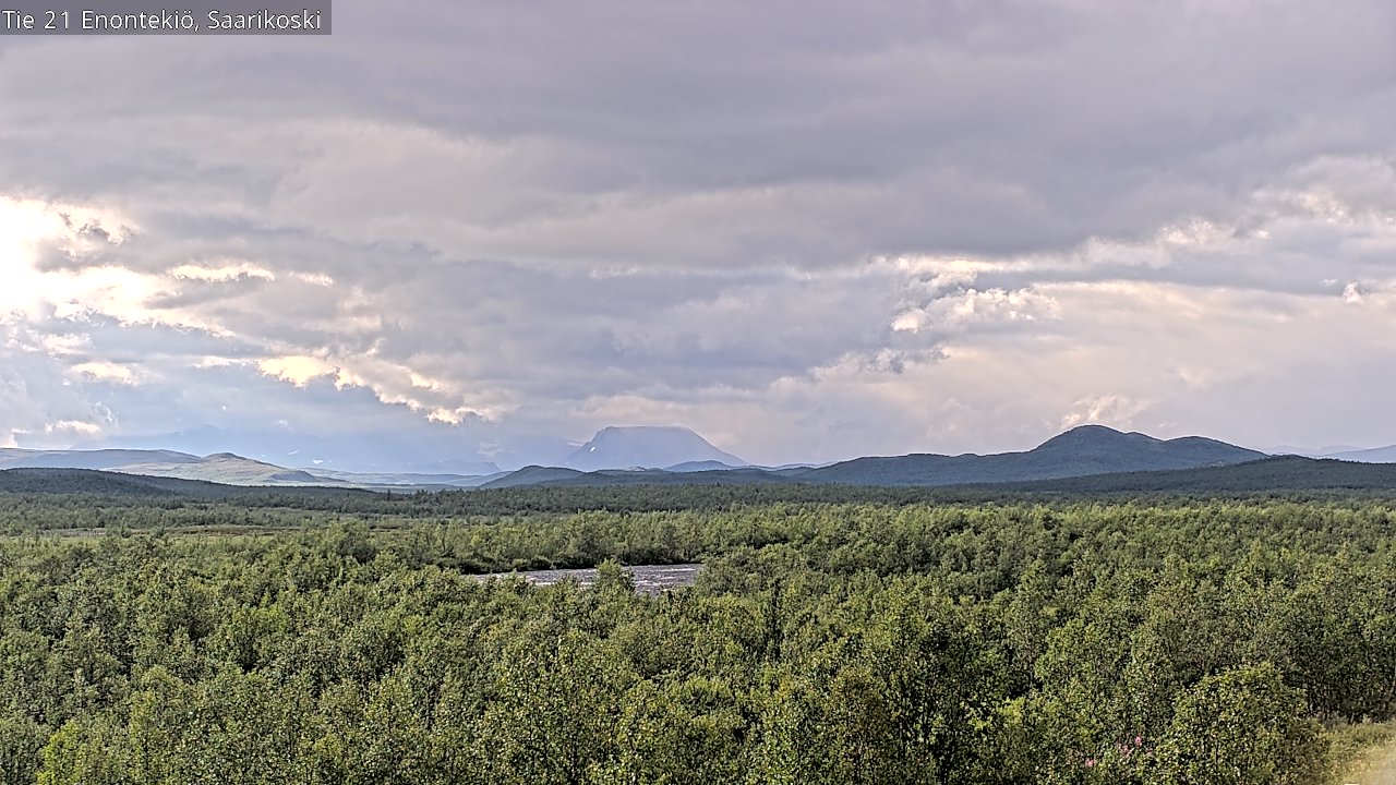 Kelikamerat Kuva Tie 21 Enontekiö, Saarikoski, Enontekiö, Lappi