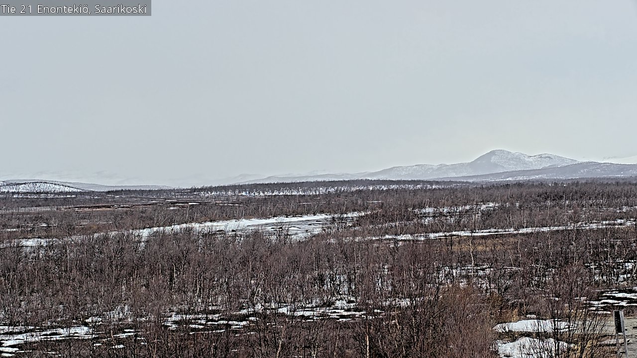 Kelikamerat Kuva Tie 21 Enontekiö, Saarikoski, Enontekiö, Lappi