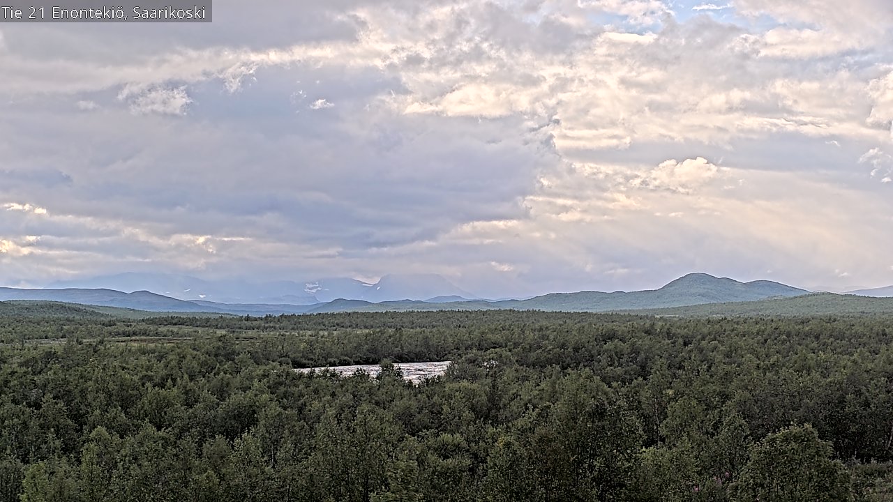 Kelikamerat Kuva Tie 21 Enontekiö, Saarikoski, Enontekiö, Lappi