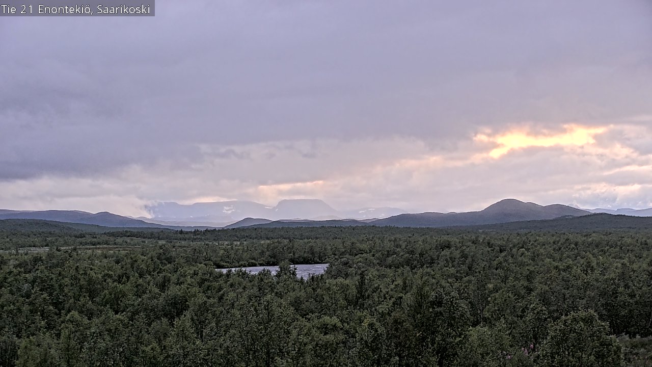 Kelikamerat Kuva Tie 21 Enontekiö, Saarikoski, Enontekiö, Lappi