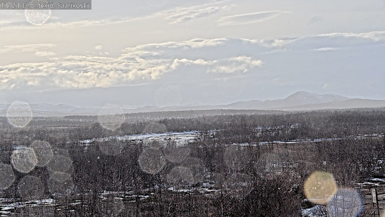 Kelikamerat Kuva Tie 21 Enontekiö, Saarikoski, Enontekiö, Lappi