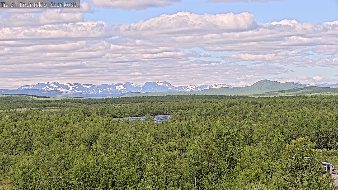 Kelikamerat Kuva Tie 21 Enontekiö, Saarikoski, Enontekiö, Lappi