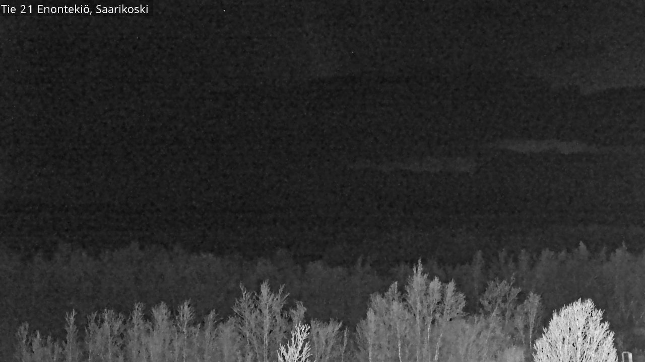 Weather Camera Image Väg 21 Enontekis, Saarikoski, Enontekiö, Lappi