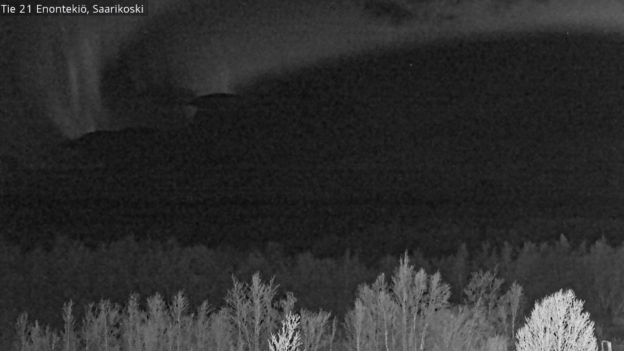Weather Camera Image Väg 21 Enontekis, Saarikoski, Enontekiö, Lappi