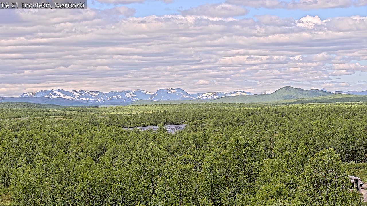 Kelikamerat Kuva Tie 21 Enontekiö, Saarikoski, Enontekiö, Lappi