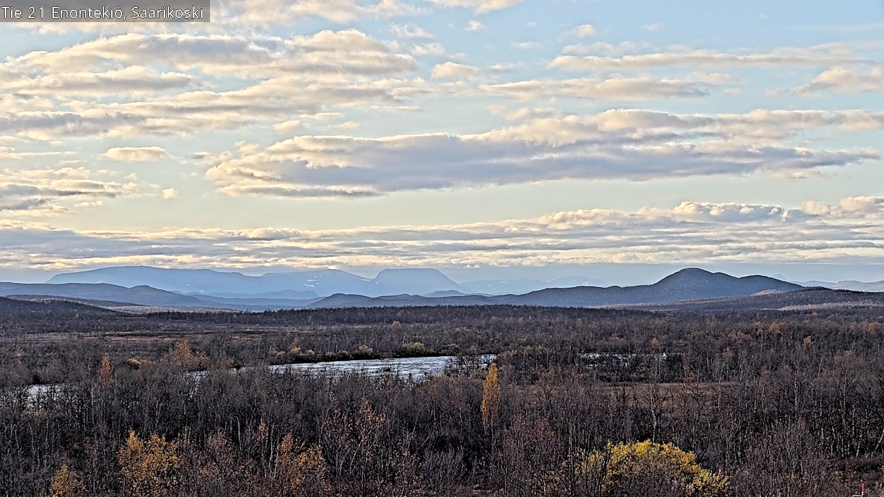 Kelikamerat Kuva Tie 21 Enontekiö, Saarikoski, Enontekiö, Lappi